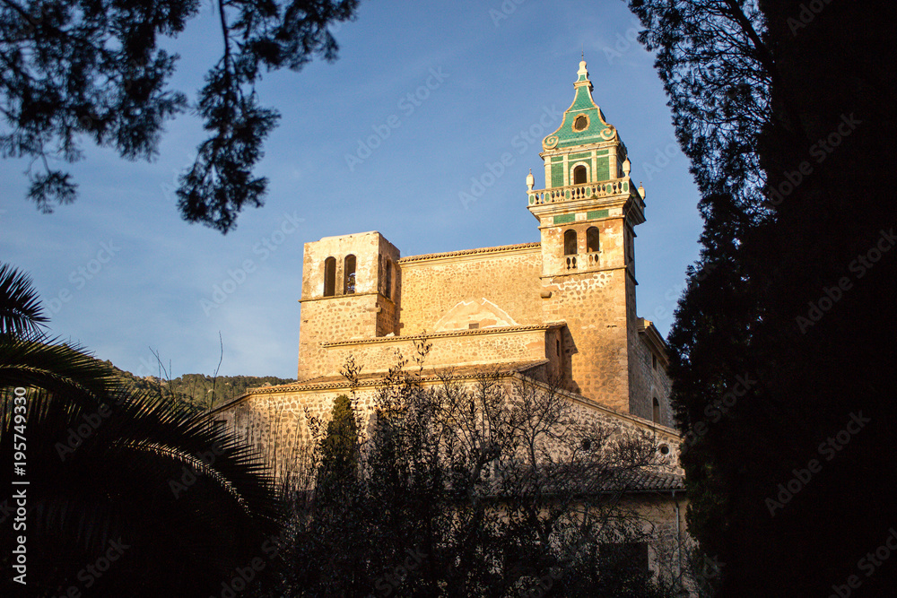 Fototapeta premium Valldemossa Majorca tramuntana