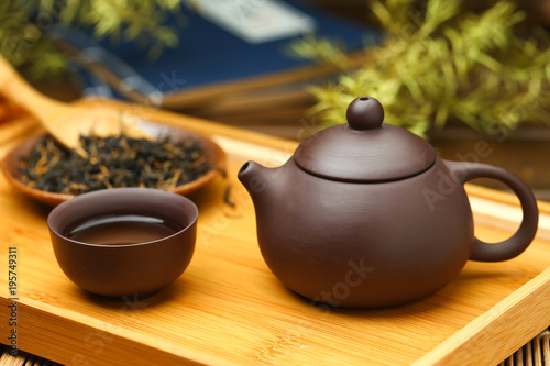 Chinese tea set,tea,teapot and cups