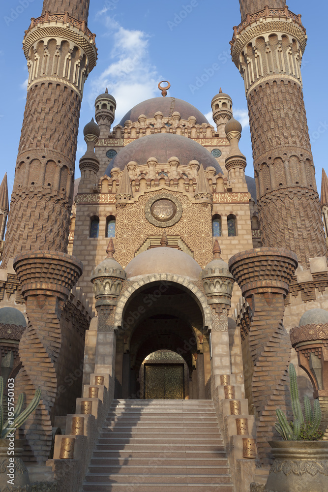 The Al Sahaba Mosque is the newest and largest mosque in Sharm El Sheikh
