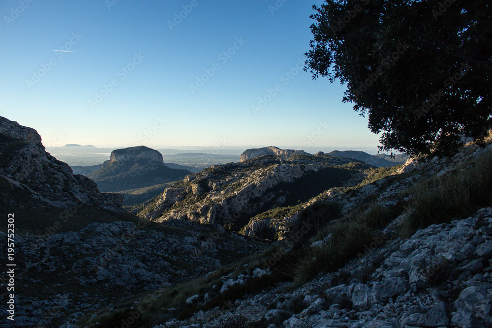 Mallorca tramuntana mountain