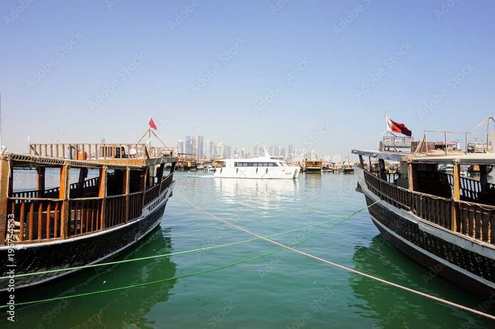 Boats in Qatar, Doha