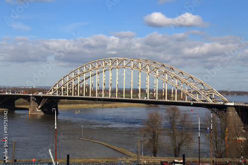 Nijmegen Bridge across the Waal river