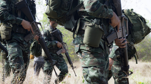 March 24, 2018, Amphoe Lom Sak, Thailand; Thai military participated in a special combat operation.