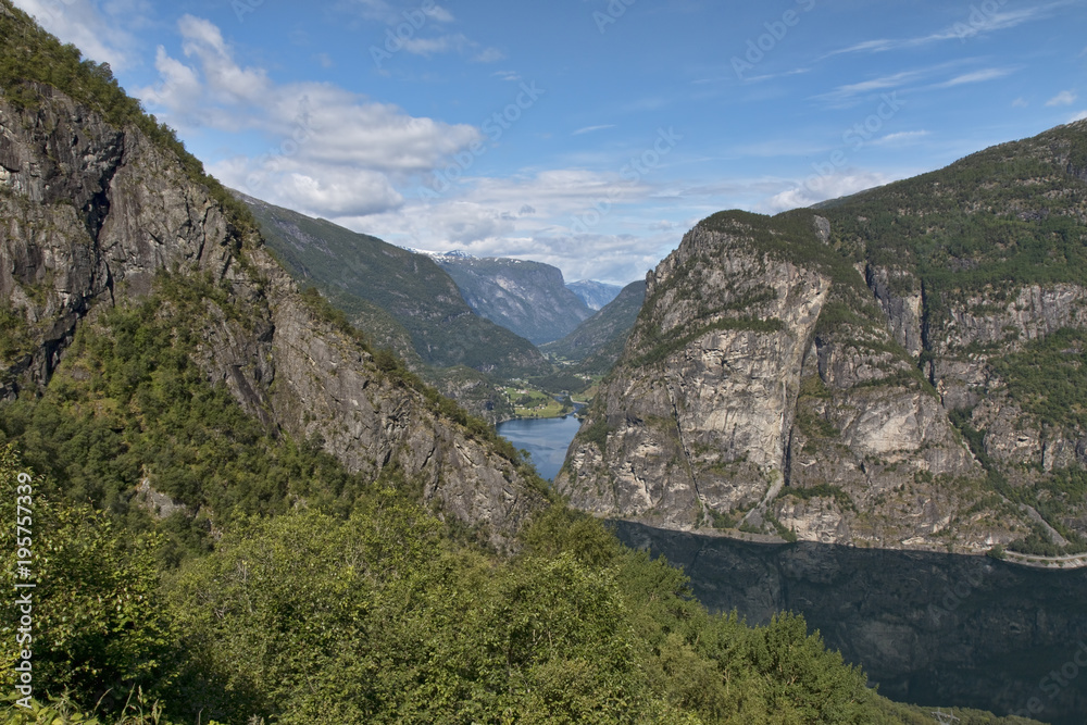 Valley in the Norwegian Mountains