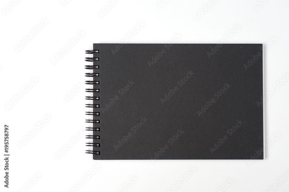 Notebook and notepad on White background Notebook and notepad on White background