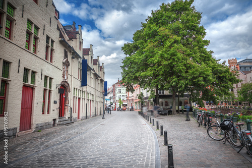 Street of Gent  Belgium