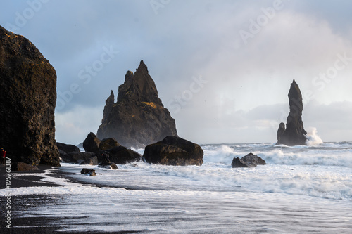 reynisfjara volcanic beach, iceland