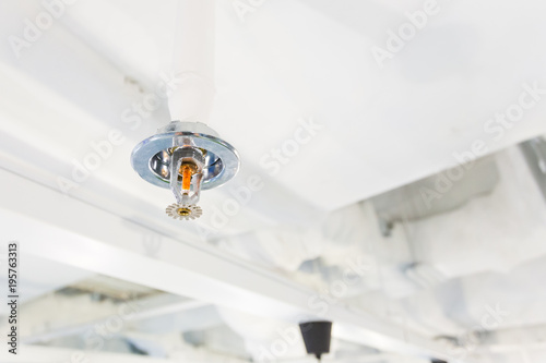 Fire Sprinkler, focus at selective