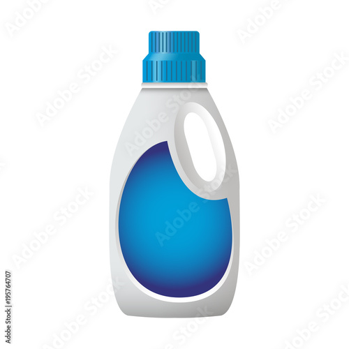 Liquid detergent bottle vector illustration graphic design