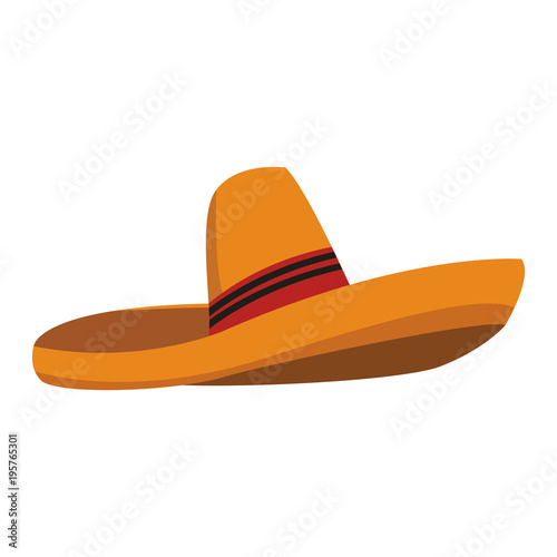 Mexican hat isolated vector illustration graphic design