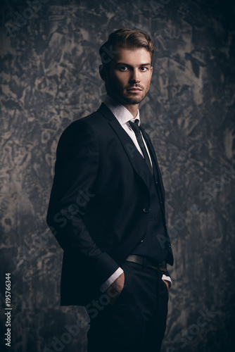 man in elegant suit