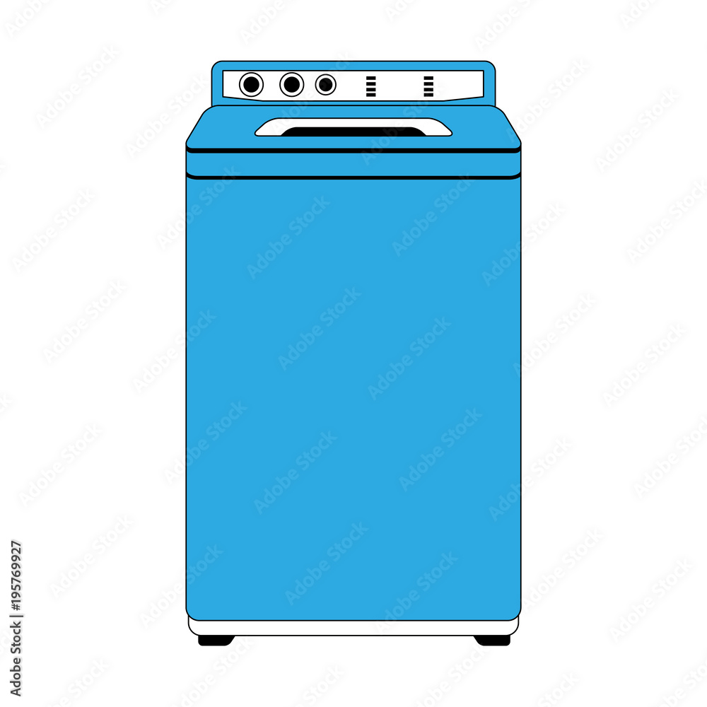 Washer laundry machine vector illustration graphic design Washer laundry machine vector illustration graphic design