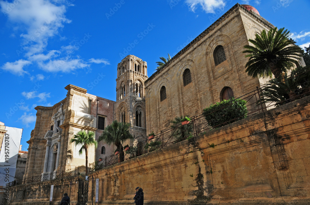 Palermo, la chiesa di Santa Maria dell'Ammiraglio - la Martorana e lSan Cataldo