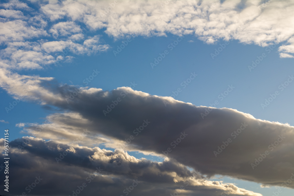 Obraz premium Wolken am Himmel