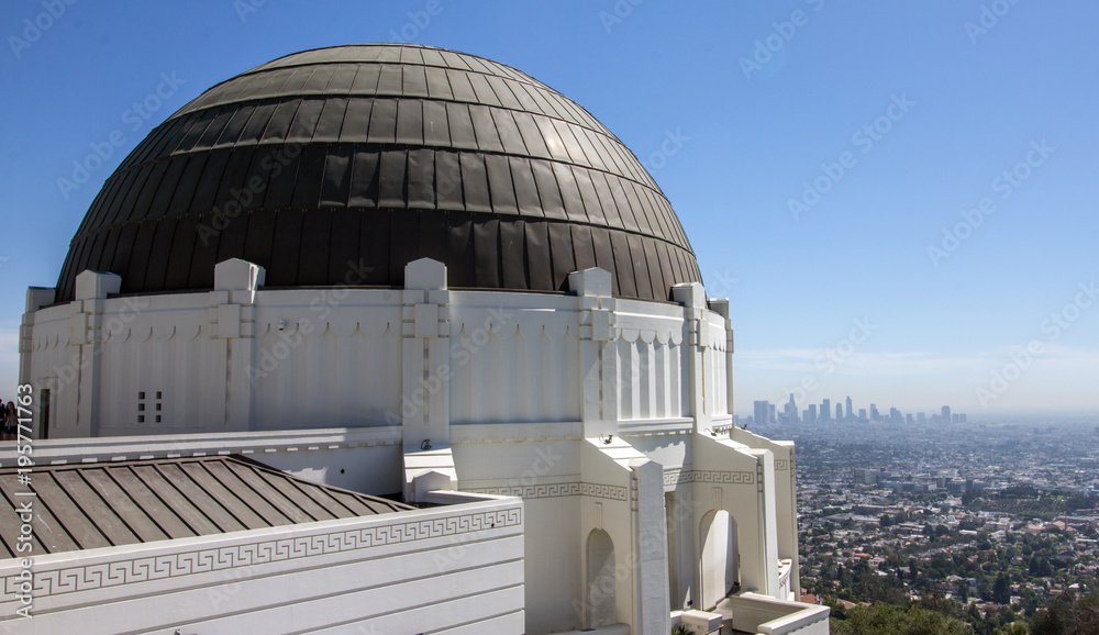 Naklejka premium Obserwatorium Griffitha - Los Angeles