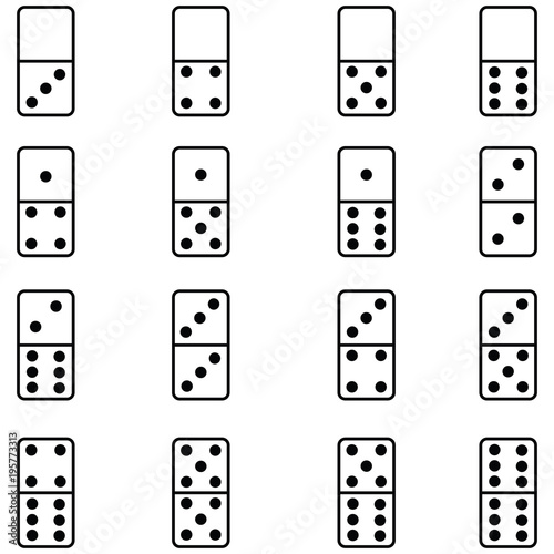 domino icon set