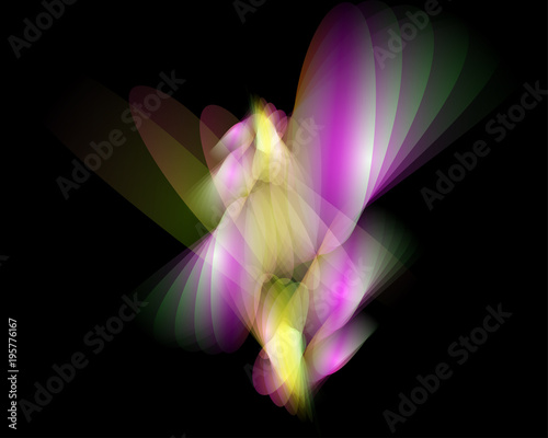 Abstract background composed of simple elements 