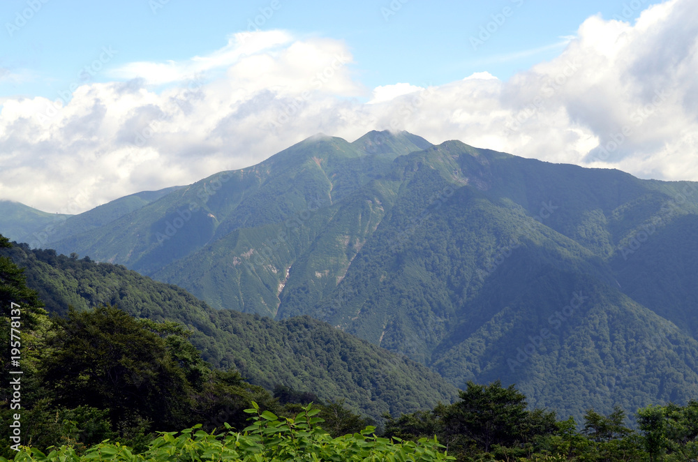 谷川岳天神峠からの風景