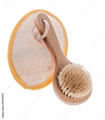 Obraz na płótnie skin Loofah isolated