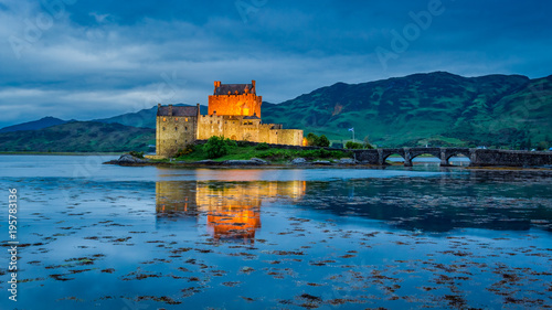 Illuminated Eilean Donan Ca...