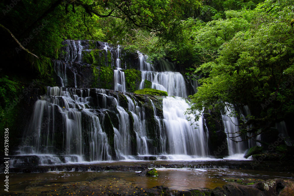 Cascading Waterfalls of Purakaunui