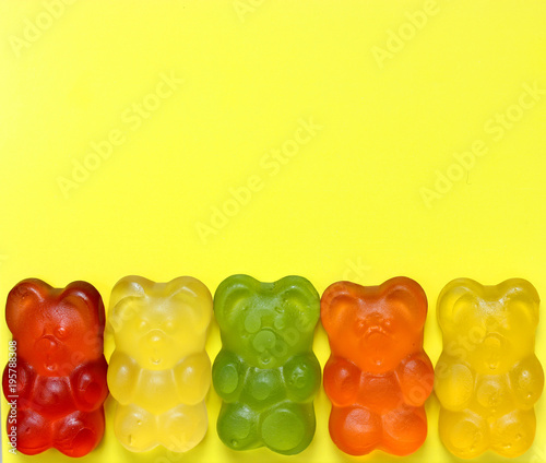 Marmalade bears - jelly juice colorful candy