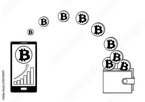 transfer bitcoin from phone to wallet