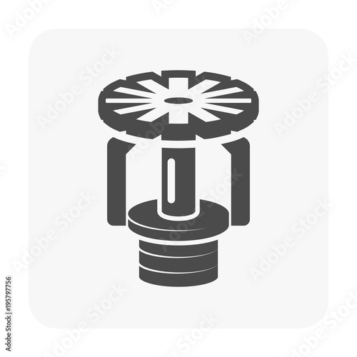 fire sprinkler icon