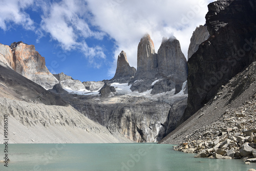 Base of the Towers (Base Las Torres), Torres del Paine National Park, Chilean Patagonia
