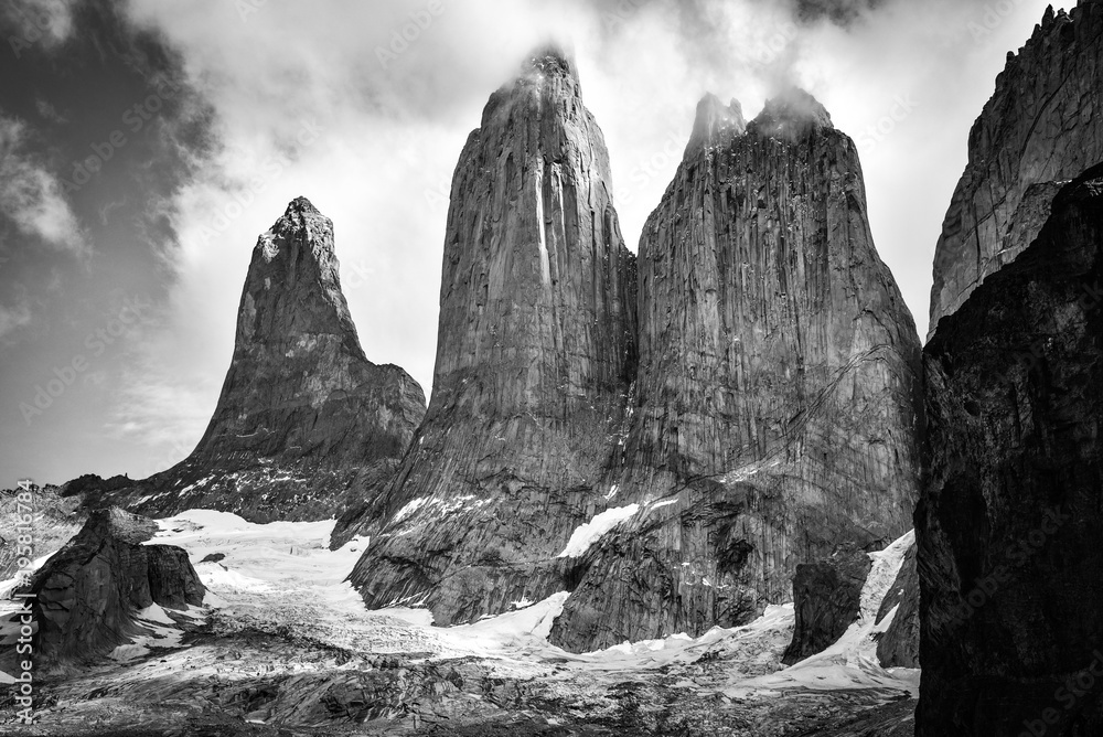 Base of the Towers (Base Las Torres), Torres del Paine National Park, Chilean Patagonia