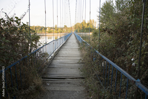 old wooden bridge