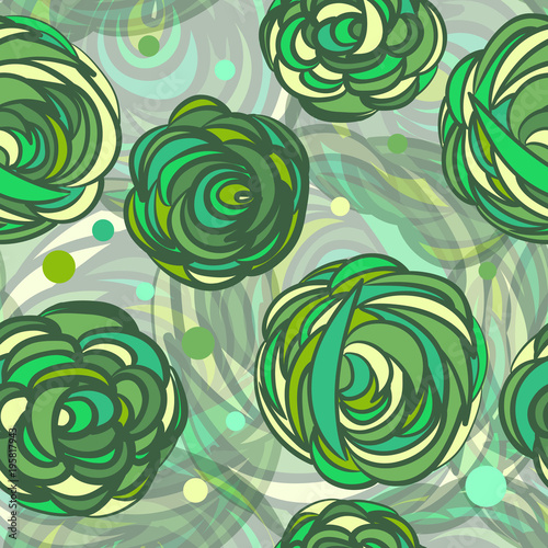 z-zielonym-abstrakcyjnym-wzorem-roslinnym