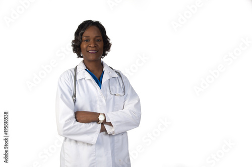 Female African American Doctor 