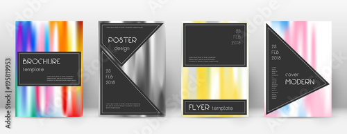 Flyer layout. Black divine template for Brochure, Annual Report, Magazine, Poster, Corporate Presentation, Portfolio, Flyer. Admirable lines cover page.
