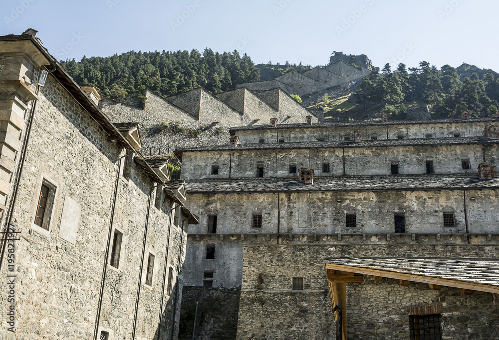 Obraz premium Fenestrelle Fort in Piedmont, Italy