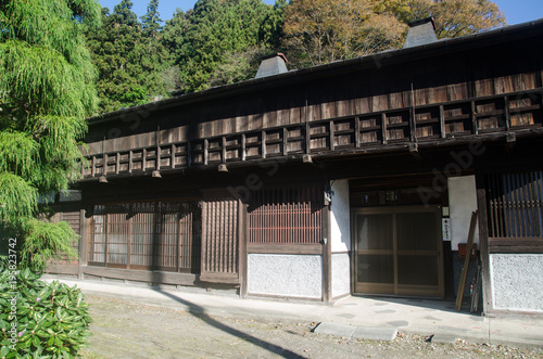 Takei Tea House at the foot of Usui Pass of Nakasendo Road, in Annaka City, Gunma Prefecture, Japan. photo