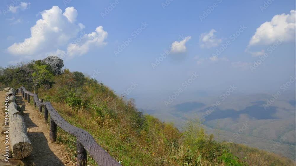 Scenery from Nan National Park from Nan Province, Thailand.

