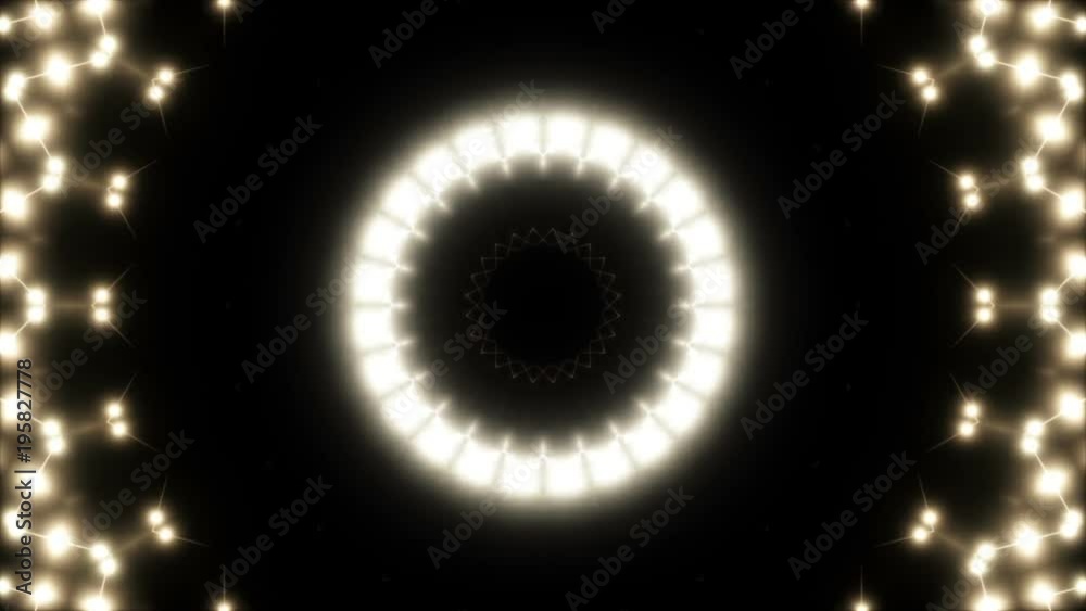flashing gold light on a black background, loop flashing gold light on a black background, loop