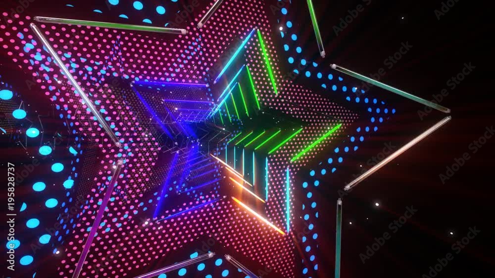 VJ Neon Stars