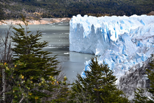 Perito Moreno Glacier on Lago Argentino, El Calafate, Parque Nacional Los Glaciares, Patagonia, Argentina, South America