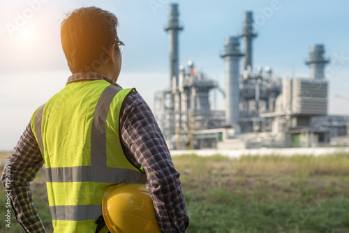 Engineers working in power stations.