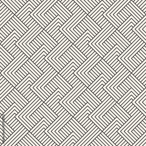 Vector seamless pattern. Modern stylish abstract texture. Repeating geometric tiles