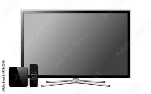 Smart tv and multimedia box with remote controller