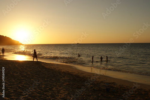beach sunset © Miguel