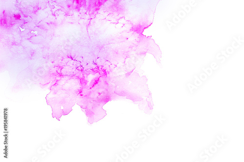 Pink watercolor background