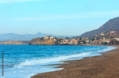Summer sea beach view, Spain