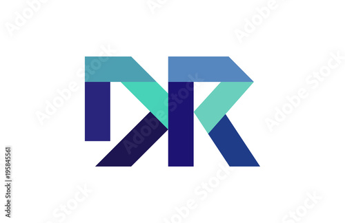 DR Ribbon Letter Logo Free Download DR Ribbon Letter Logo - GFXLoad