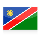 Namibia Flag Vector Icon