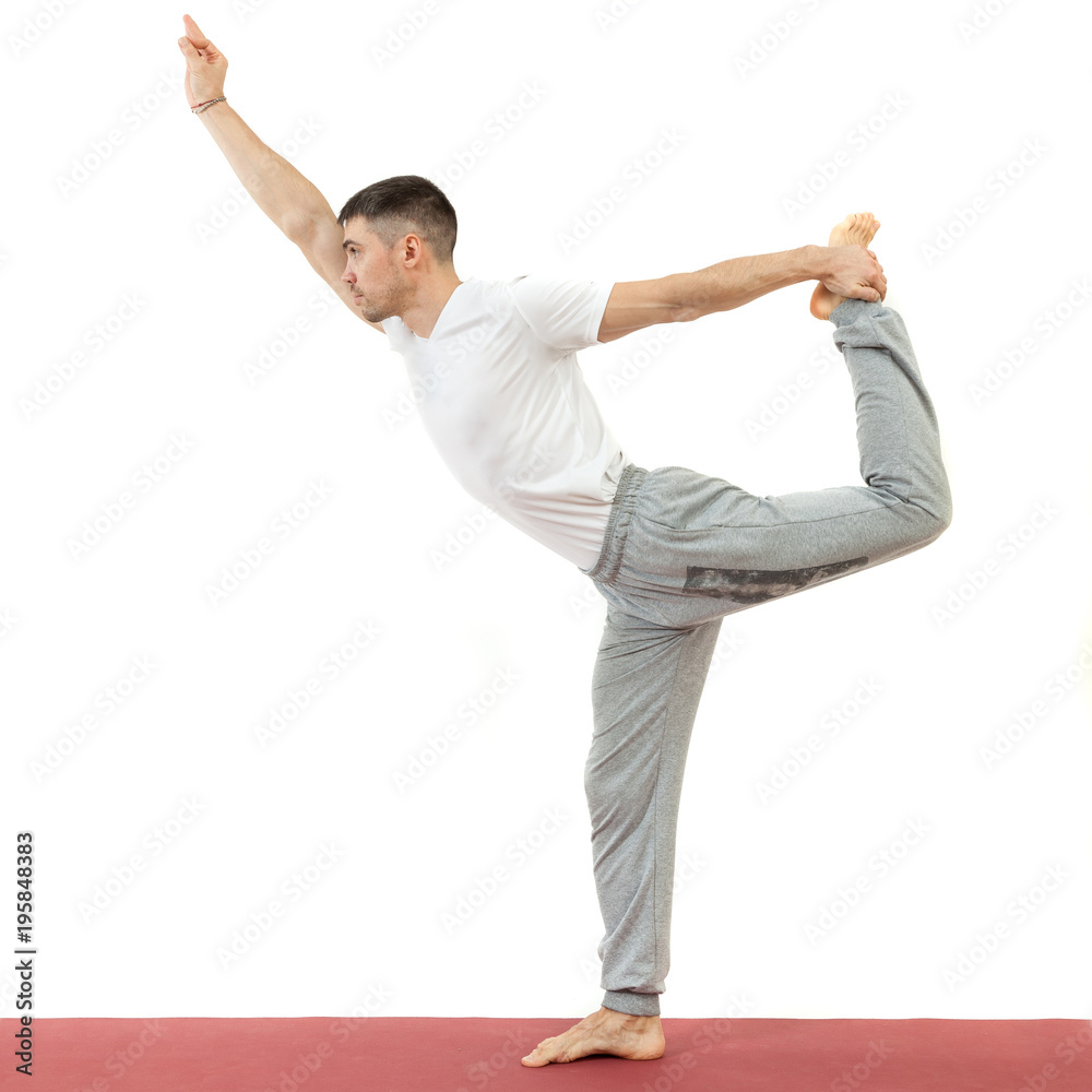 man doing yoga man doing yoga