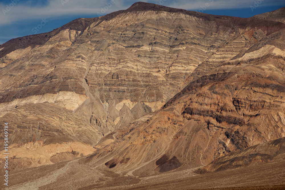 Naklejka premium View along Badwater Road in Death Valley National Park, California, USA